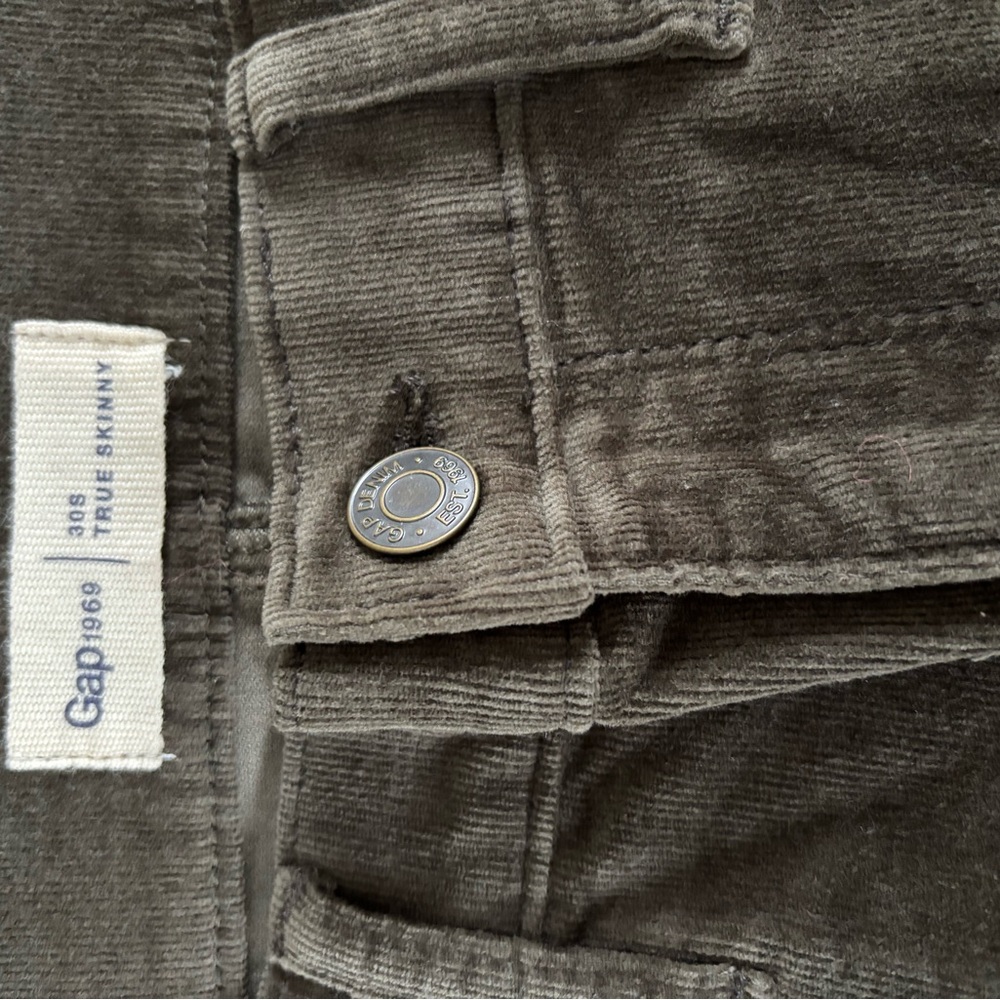 Gap brushed corduroys